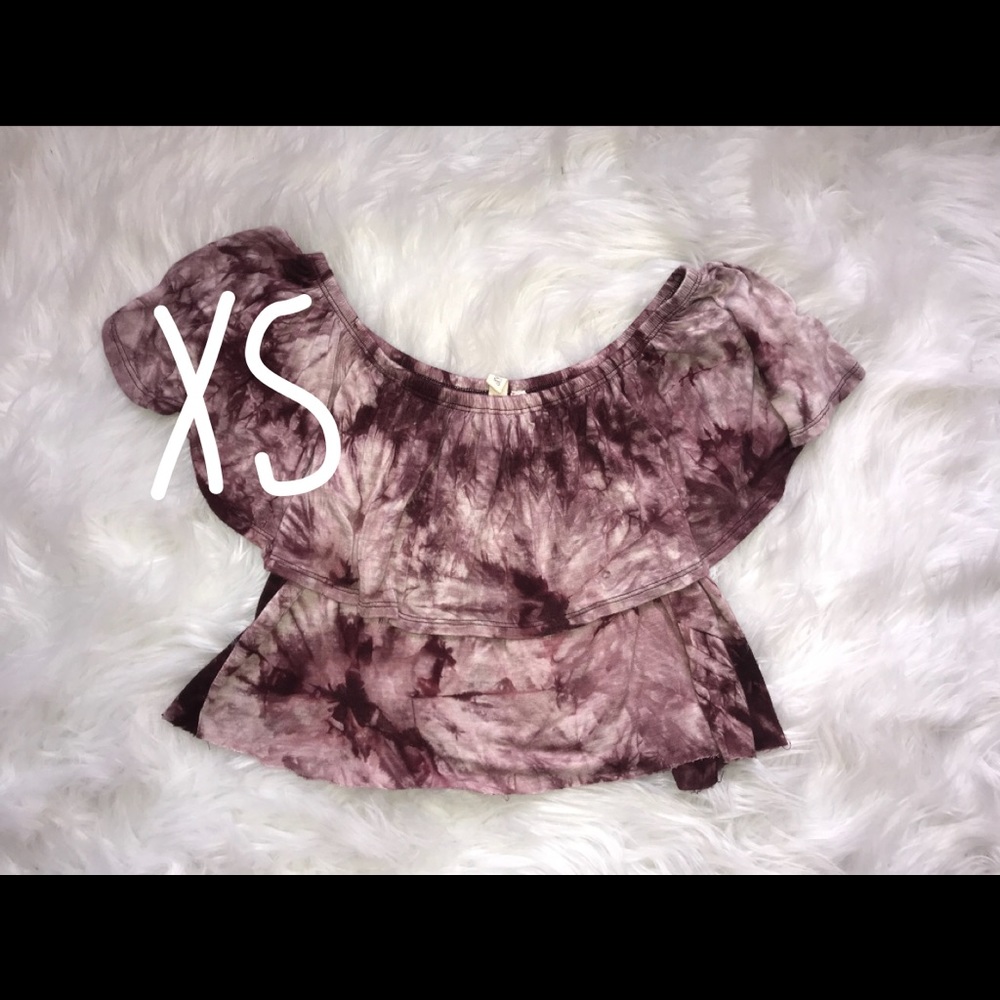 Cropped Off The Shoulder Shirt